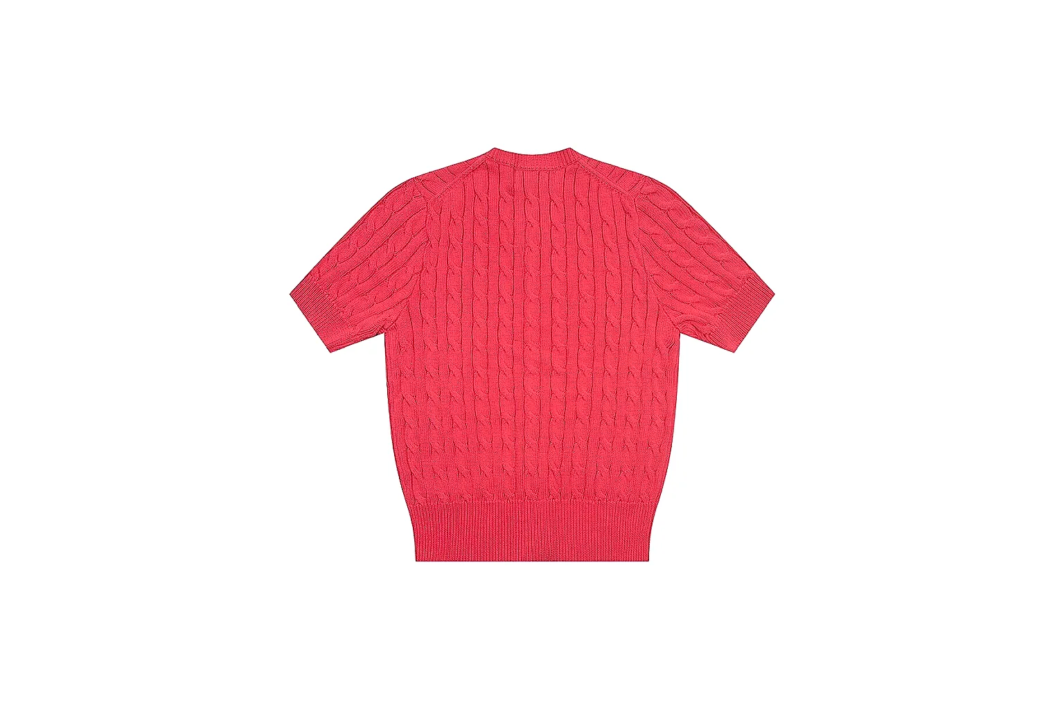 kakosheetbase.com Polo Ralph Lauren Red Cable Knit Cardigan 0936 Red short-sleeve-knit product image thumbnail 2