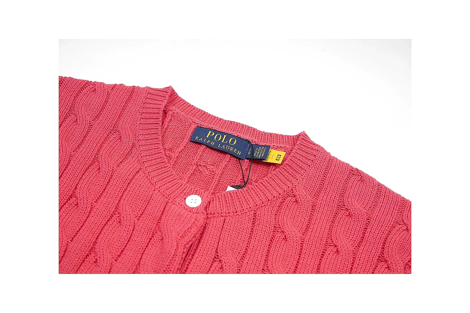 kakosheetbase.com Polo Ralph Lauren Red Cable Knit Cardigan 0936 Red short-sleeve-knit product image thumbnail 4