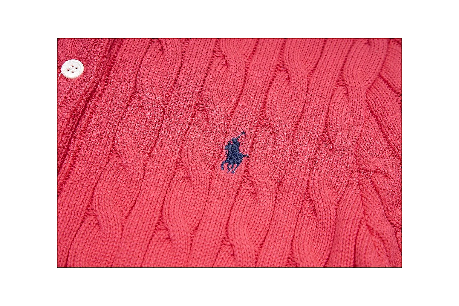 kakosheetbase.com Polo Ralph Lauren Red Cable Knit Cardigan 0936 Red short-sleeve-knit product image thumbnail 5