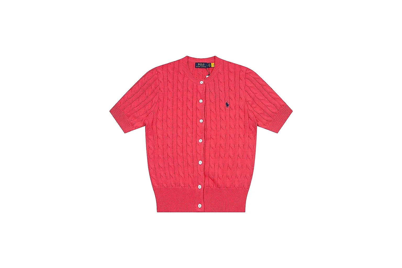 kakosheetbase.com Polo Ralph Lauren Red Cable Knit Cardigan 0936 Red short-sleeve-knit product image thumbnail 6