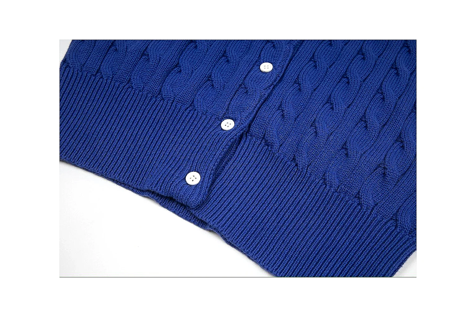 kakosheetbase.com Polo Ralph Lauren Royal Blue Cable Knit Cardigan 0939 Royal Blue short-sleeve-knit product image thumbnail 3