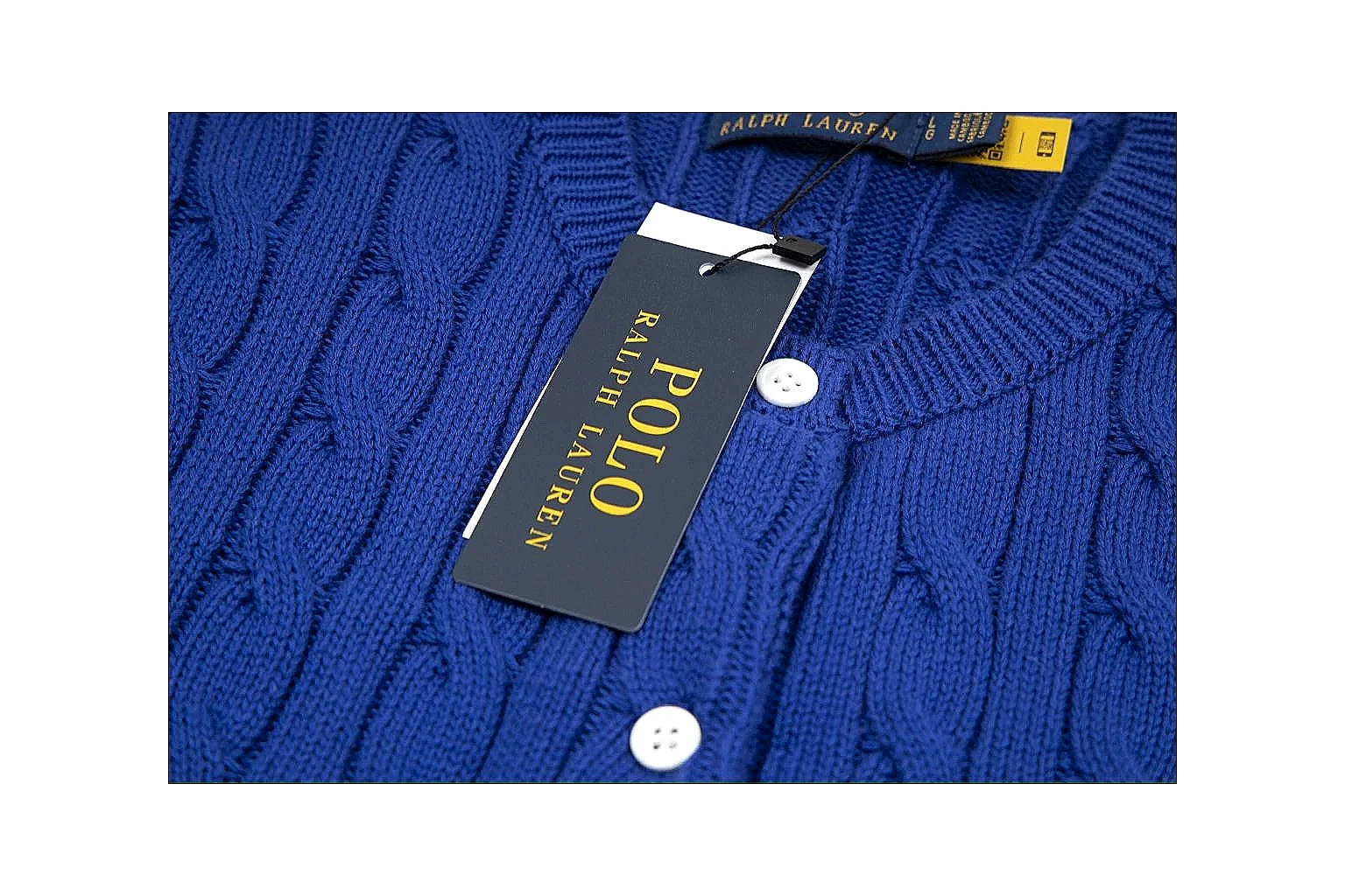kakosheetbase.com Polo Ralph Lauren Royal Blue Cable Knit Cardigan 0939 Royal Blue short-sleeve-knit product image thumbnail 4