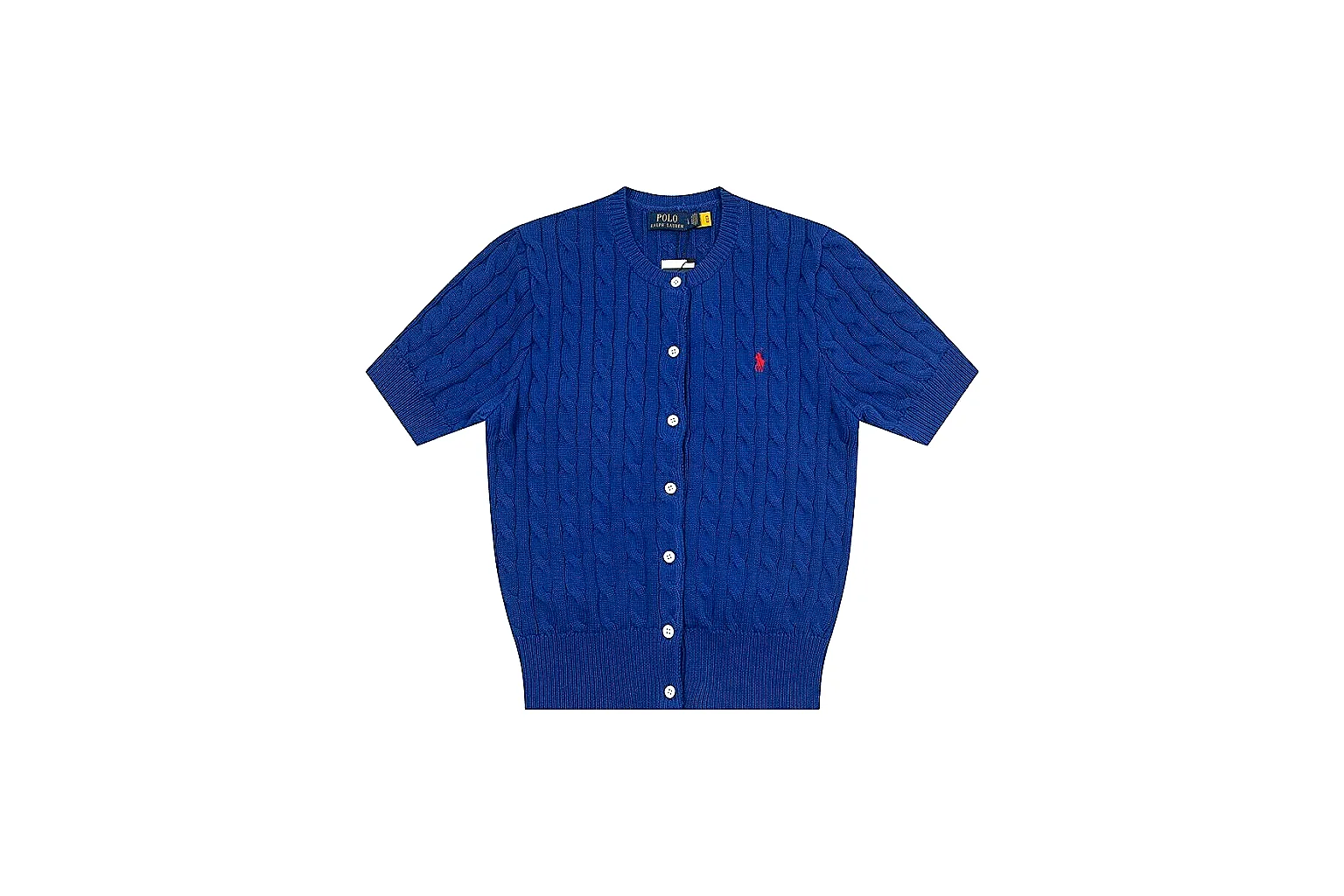 kakosheetbase.com Polo Ralph Lauren Royal Blue Cable Knit Cardigan 0939 Royal Blue short-sleeve-knit product image thumbnail 6