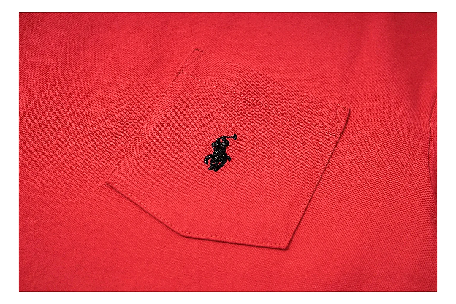 kakosheetbase.com Polo Ralph Lauren Red Pocket Tee 1057 Red short-sleeve-tee product image thumbnail 4