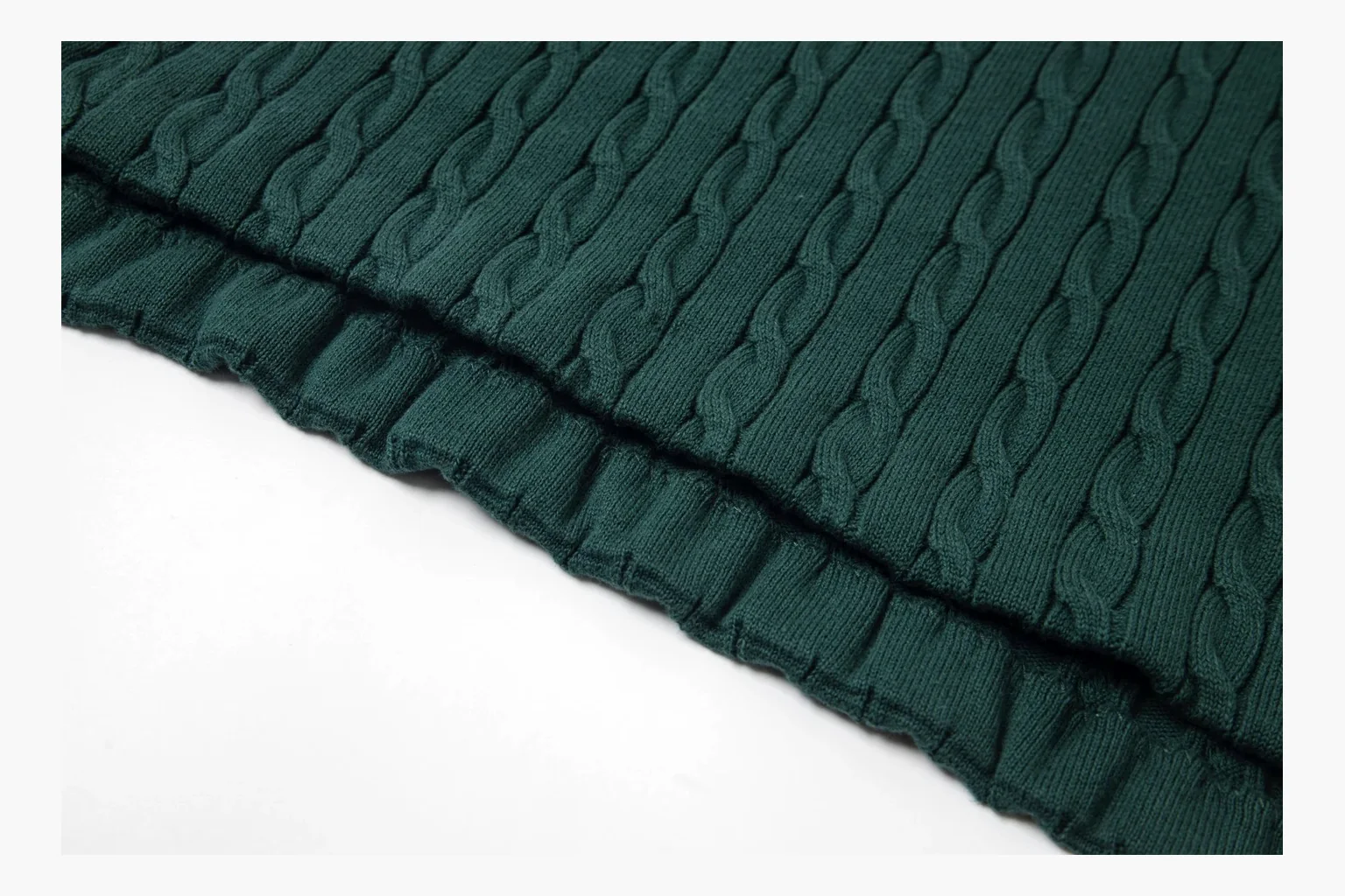 Green Polo cable knit polo spreadsheet record image thumbnail 5
