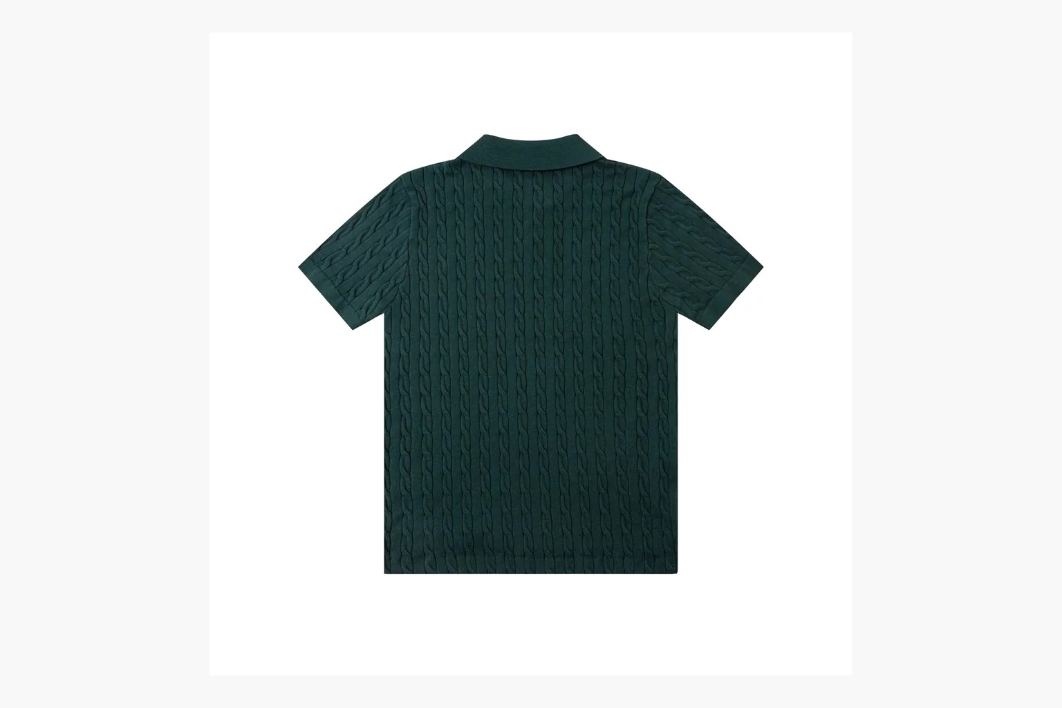 Green Polo cable knit polo spreadsheet record image thumbnail 6