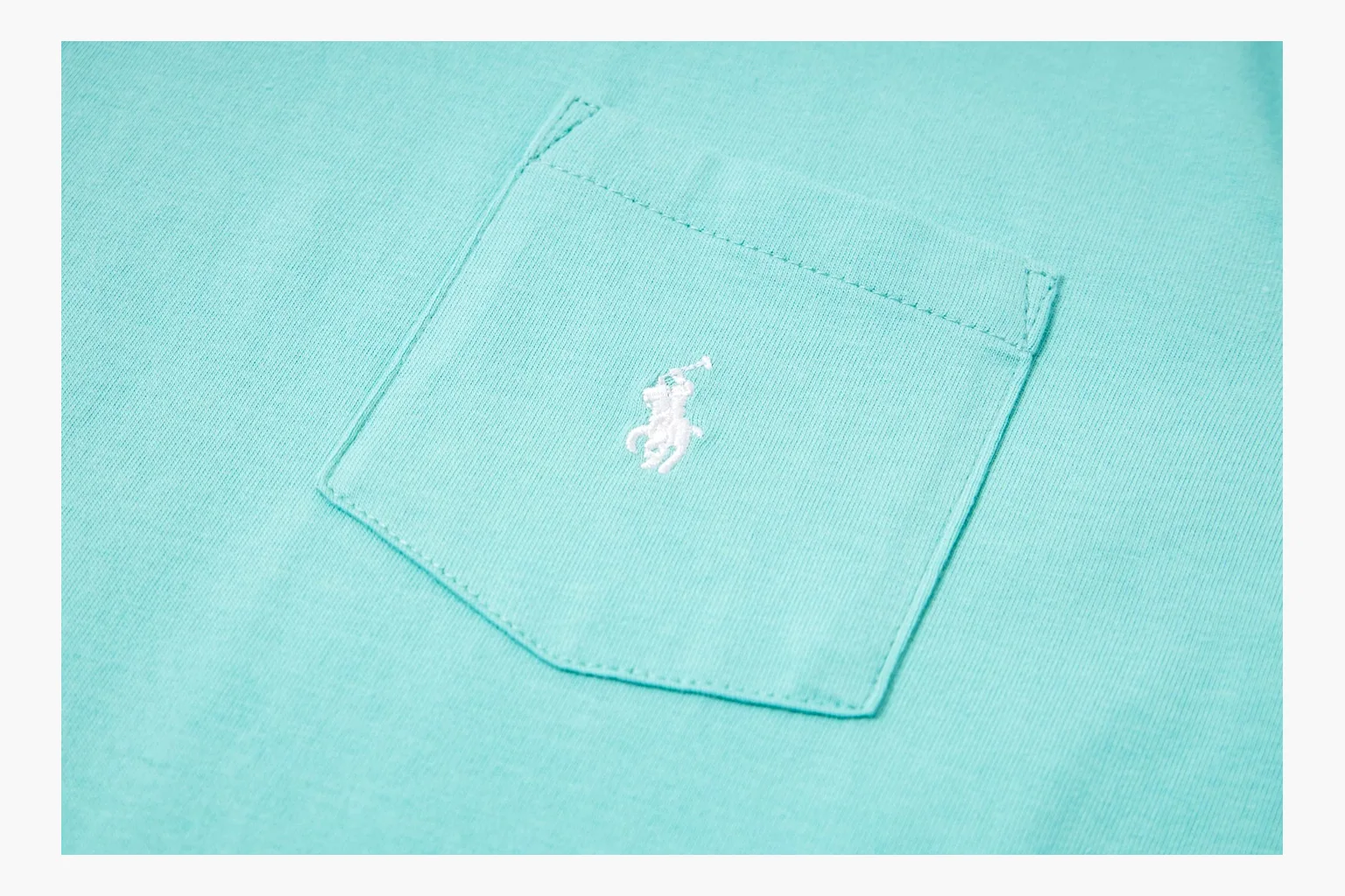 Aqua Polo pocket T-shirt spreadsheet image record thumbnail 2