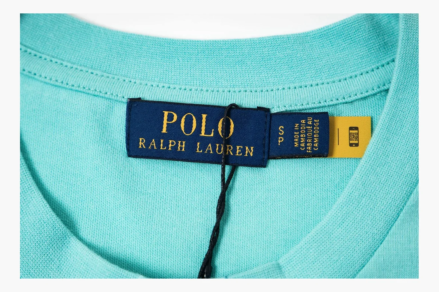 Aqua Polo pocket T-shirt spreadsheet image record thumbnail 5
