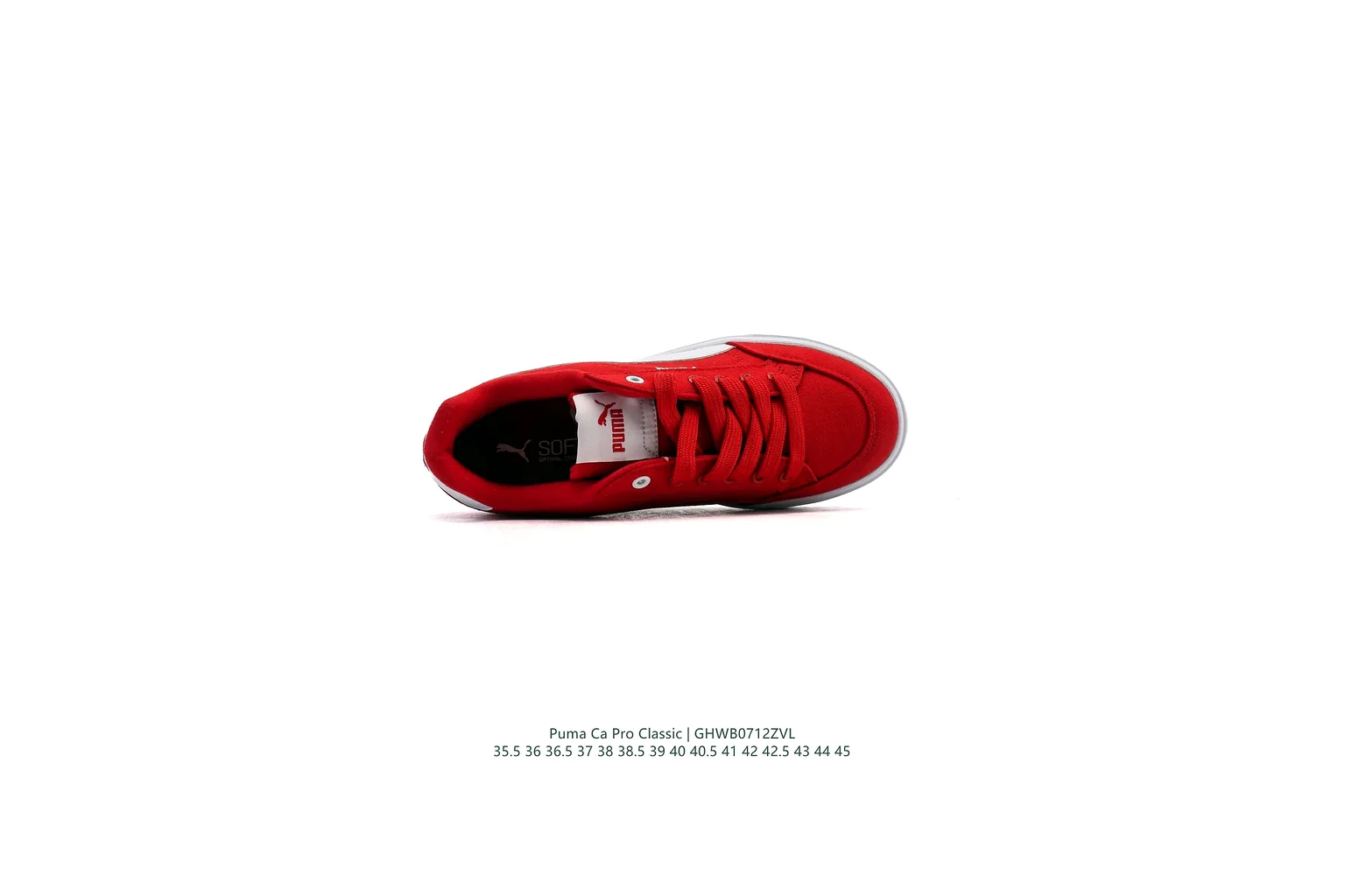 Puma Palermo Red White Green terrace sneaker six photo view thumbnail 2