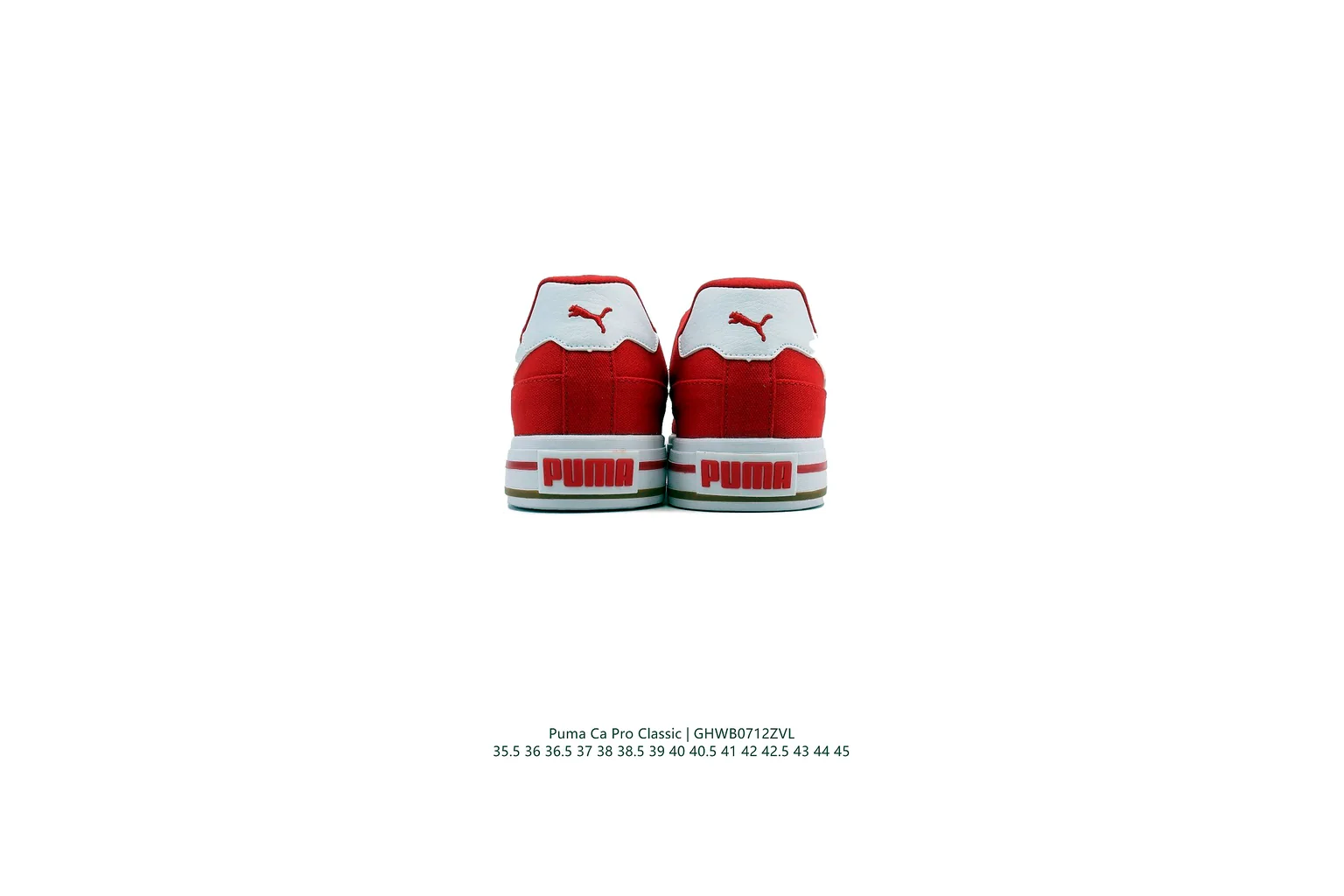 Puma Palermo Red White Green terrace sneaker six photo view thumbnail 3
