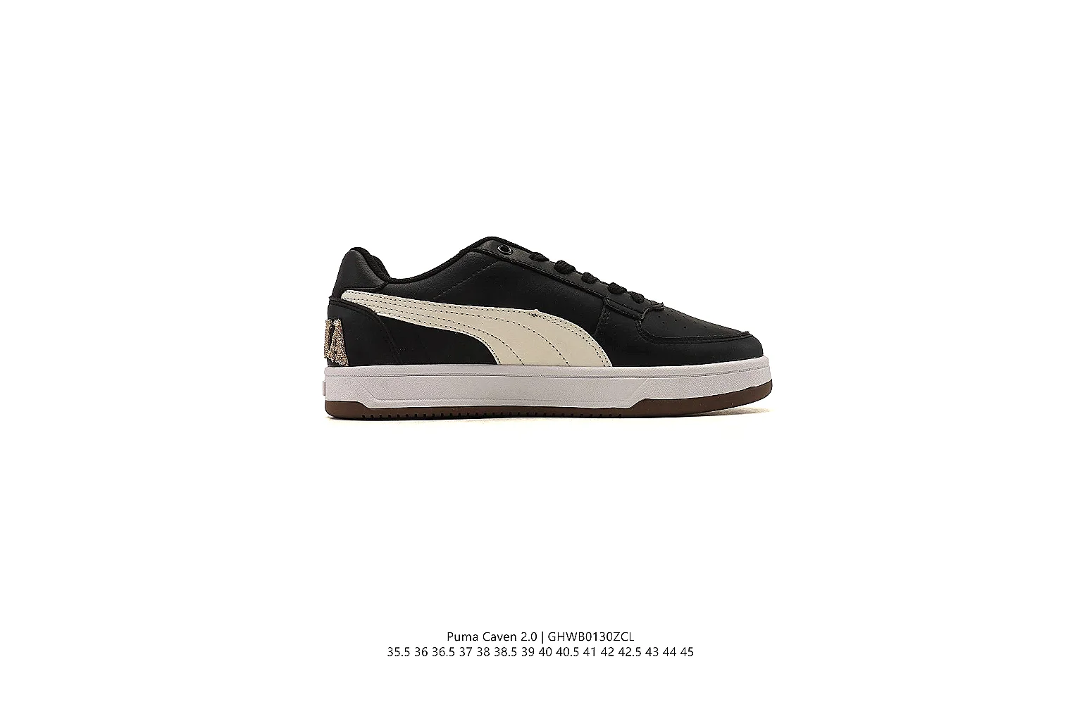 kakosheetbase.com Puma Black White Speedcat Low 1102 Black White low-top product image thumbnail 2