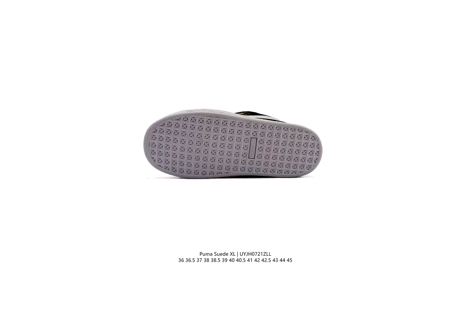 Puma Suede Black White suede low top six photo view
