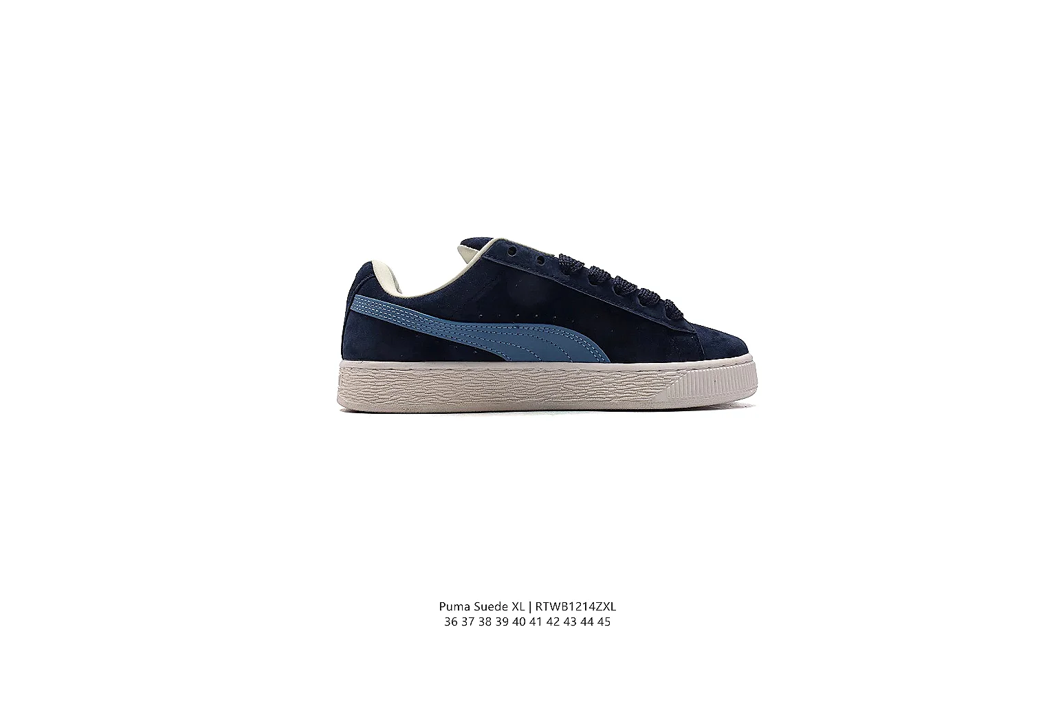 kakosheetbase.com Puma Navy Gum Suede Low 0839 Navy Gum low-top product image thumbnail 2