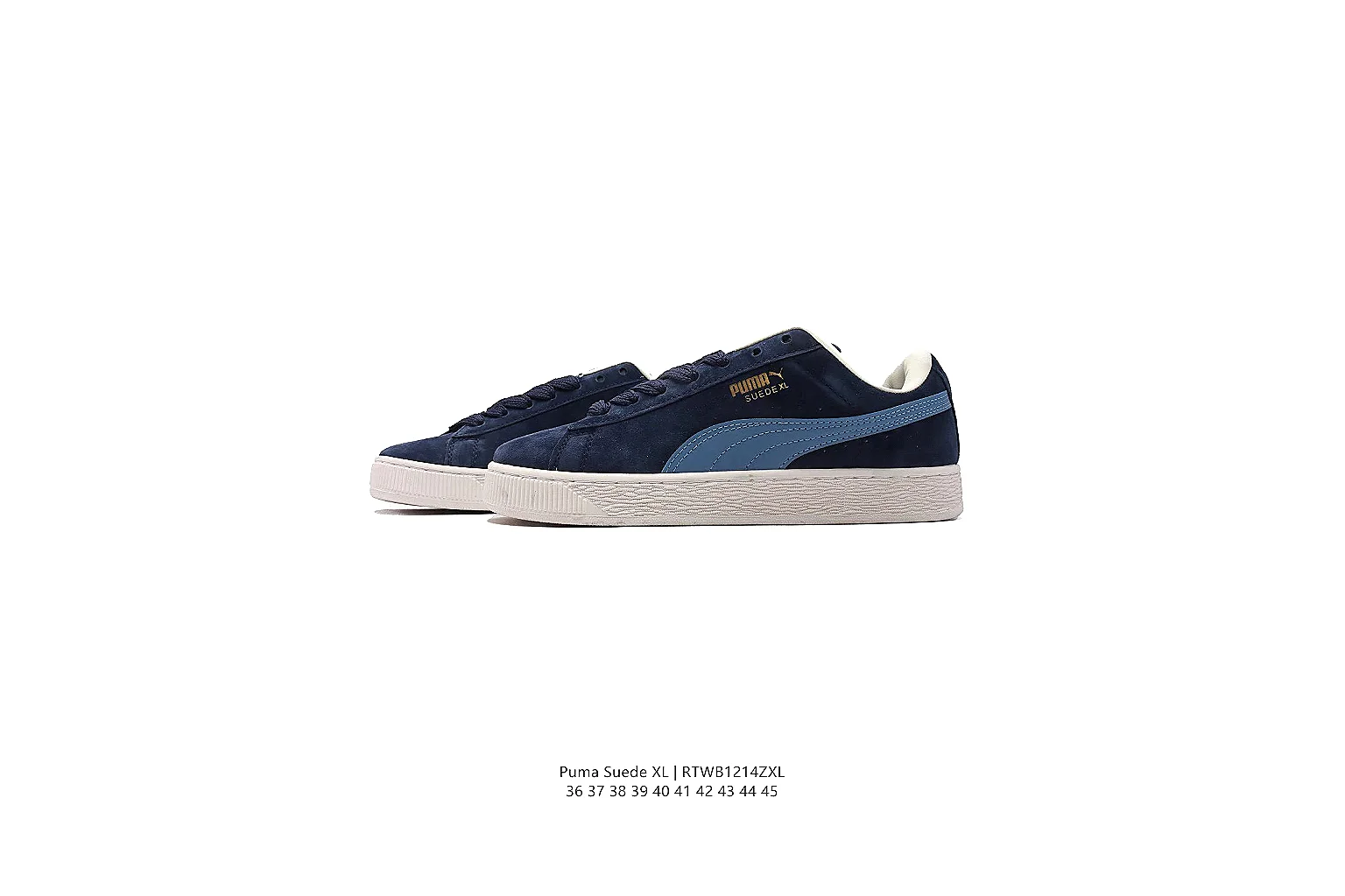 kakosheetbase.com Puma Navy Gum Suede Low 0839 Navy Gum low-top product image thumbnail 6