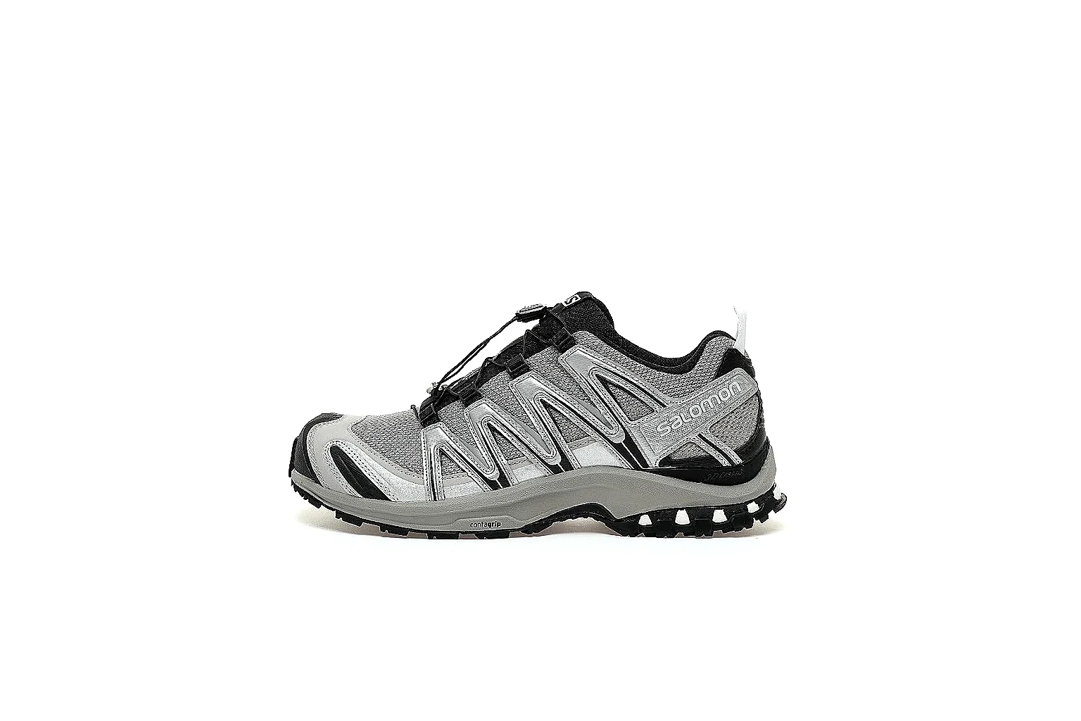 kakosheetbase.com Salomon Silver Black Trail Runner 7864 Silver Black runner product image