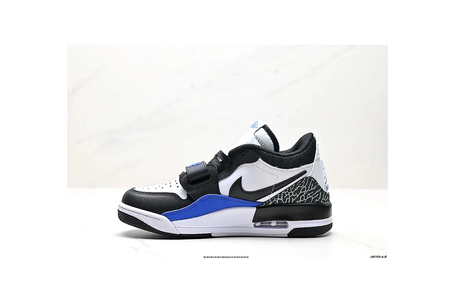 kakosheetbase.com Black Blue Six Angle Footwear Low Top spreadsheet record six-photo gallery thumbnail 3