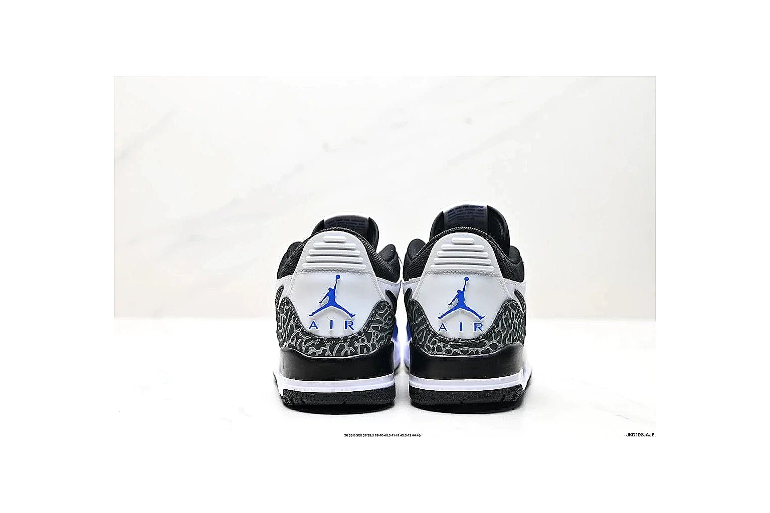 kakosheetbase.com Black Blue Six Angle Footwear Low Top spreadsheet record six-photo gallery thumbnail 5