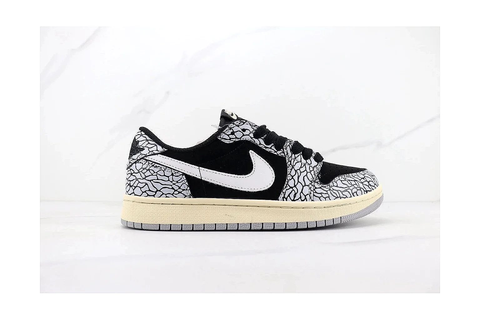 kakosheetbase.com Black Orange Six Angle Footwear Low Top spreadsheet record six-photo gallery thumbnail 2