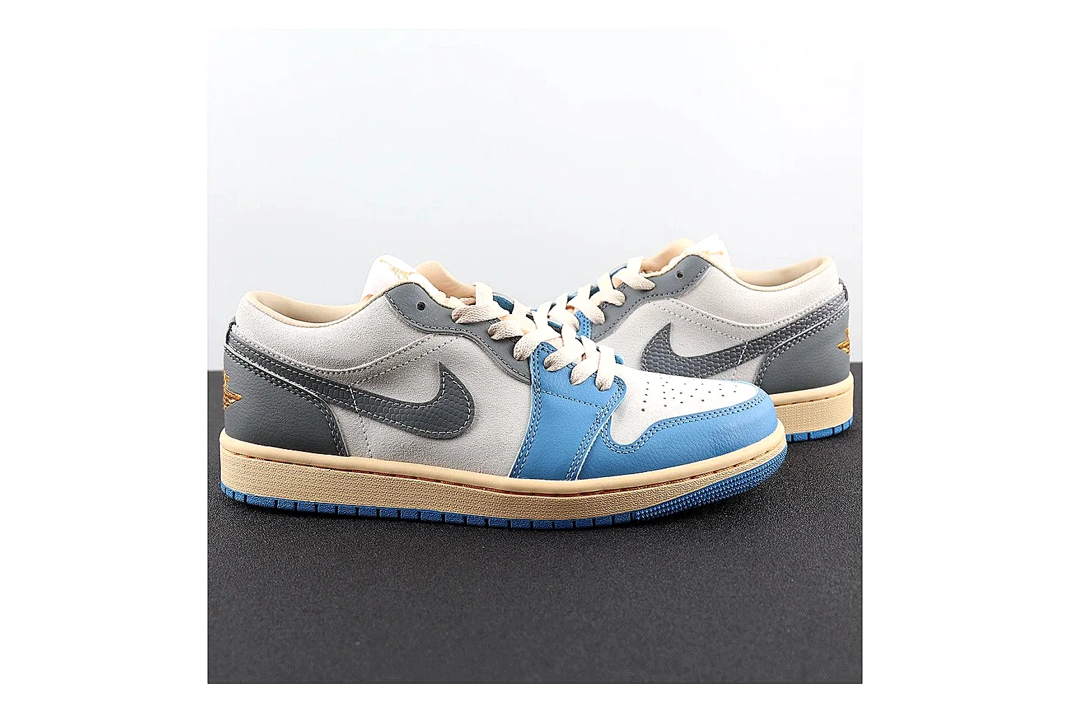 kakosheetbase.com Blue Orange Six Angle Footwear Low Top spreadsheet record six-photo gallery thumbnail 2