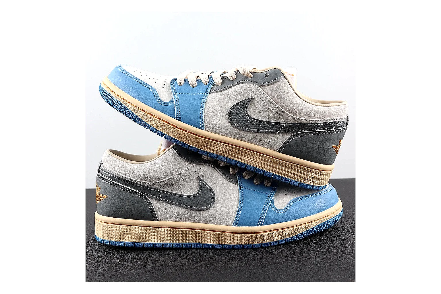 kakosheetbase.com Blue Orange Six Angle Footwear Low Top spreadsheet record six-photo gallery thumbnail 4