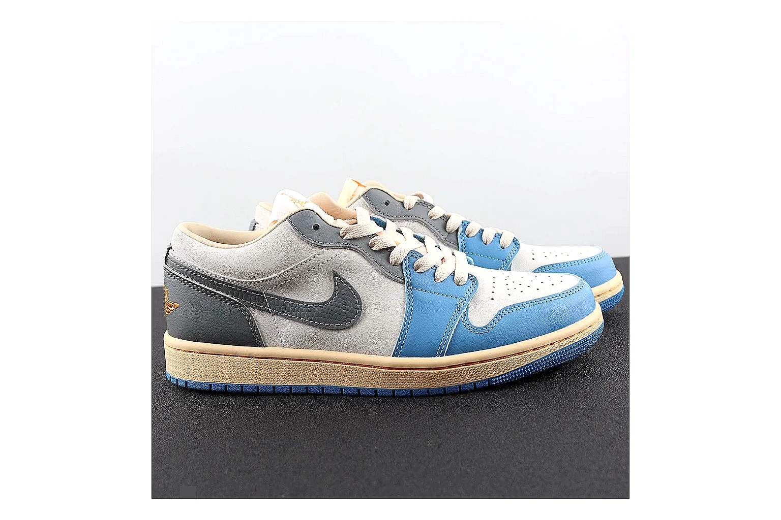 kakosheetbase.com Blue Orange Six Angle Footwear Low Top spreadsheet record six-photo gallery thumbnail 6