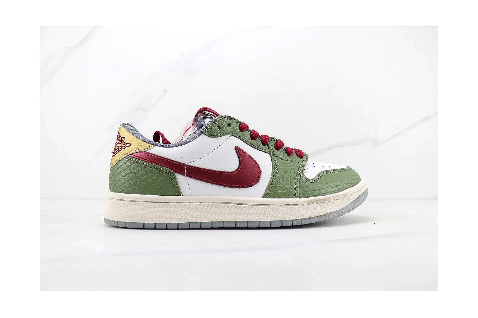 kakosheetbase.com Green Red Six Angle Footwear Low Top spreadsheet record six-photo gallery thumbnail 2