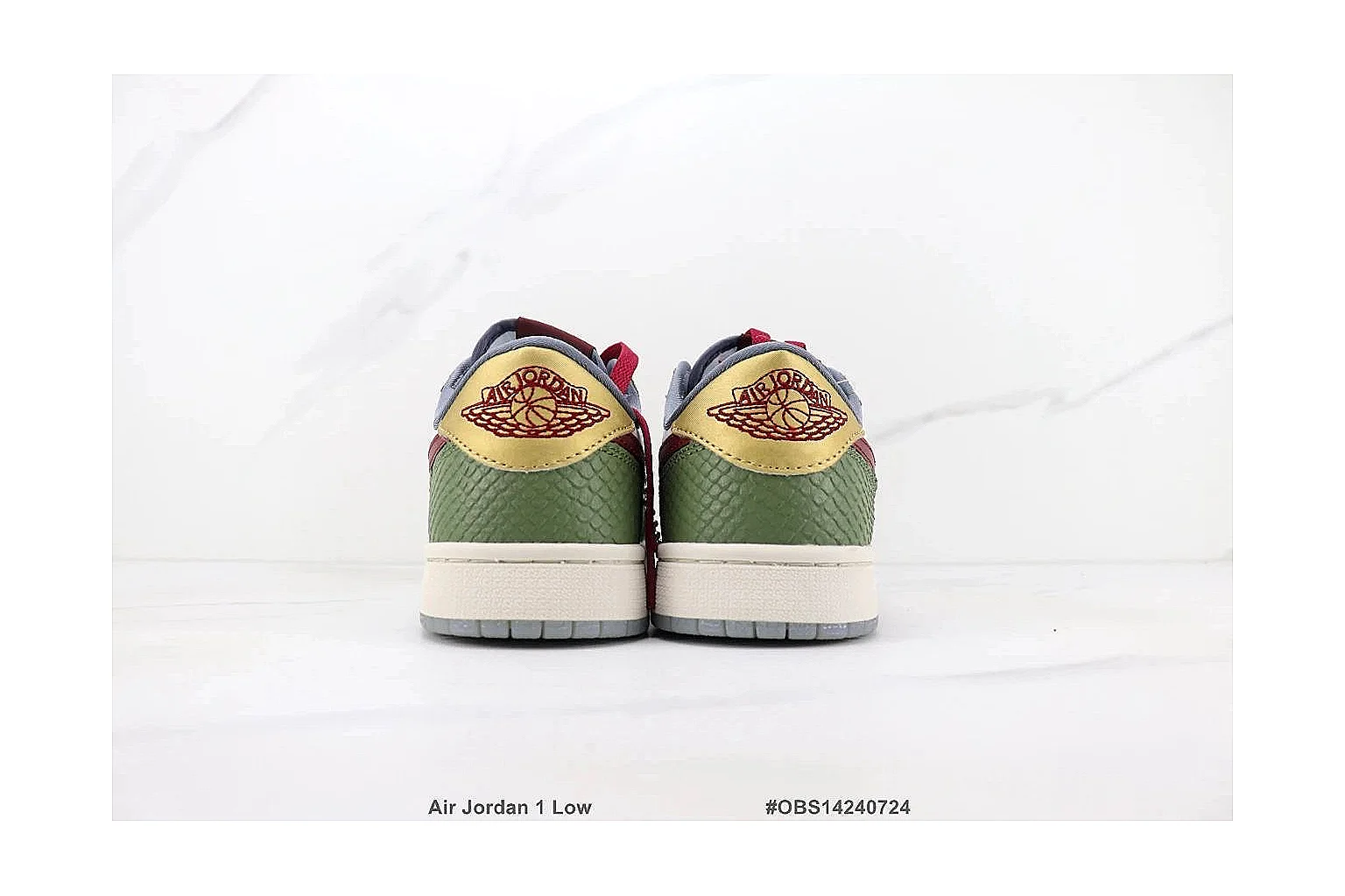 kakosheetbase.com Green Red Six Angle Footwear Low Top spreadsheet record six-photo gallery thumbnail 4