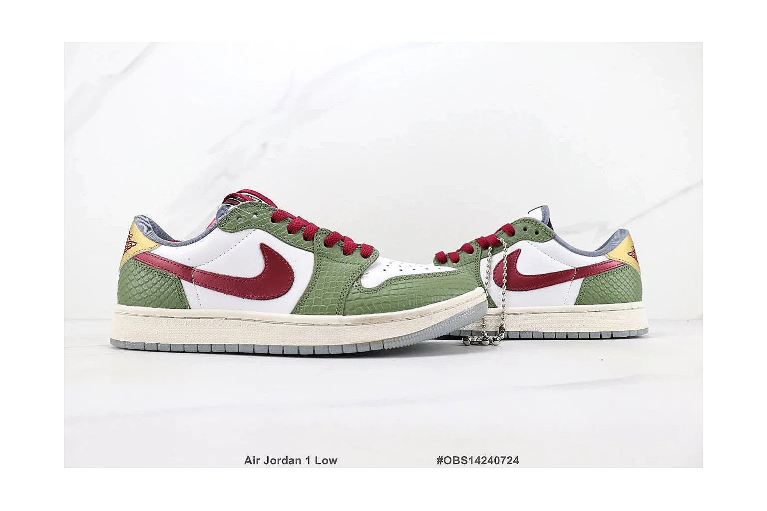 kakosheetbase.com Green Red Six Angle Footwear Low Top spreadsheet record six-photo gallery thumbnail 6