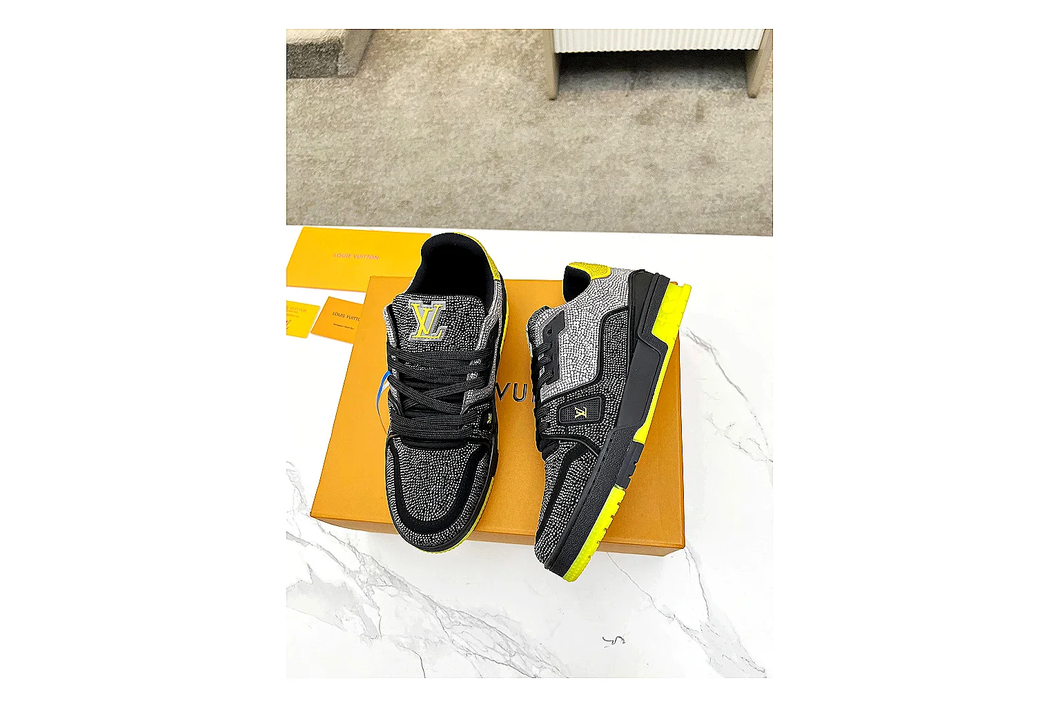 kakosheetbase.com Orange Black Six Angle Footwear Low Top spreadsheet record six-photo gallery thumbnail 4