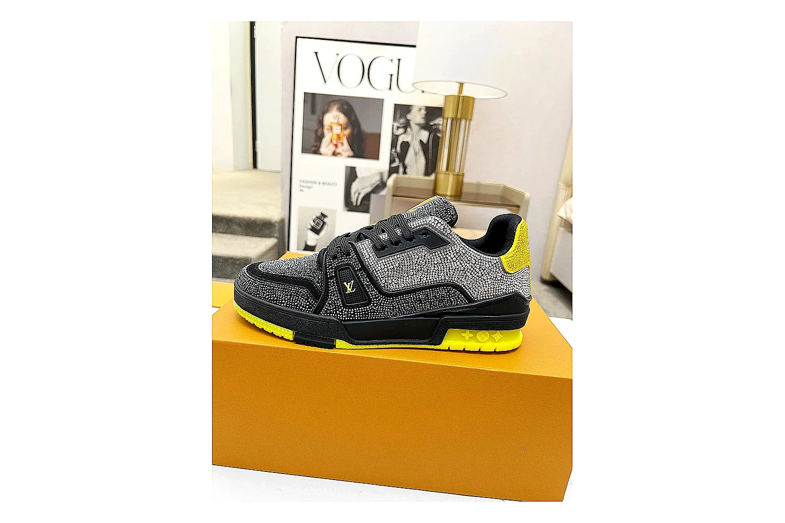 kakosheetbase.com Orange Black Six Angle Footwear Low Top spreadsheet record six-photo gallery