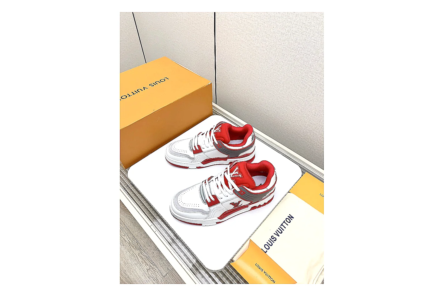 kakosheetbase.com Orange Red Six Angle Footwear Low Top spreadsheet record six-photo gallery thumbnail 4