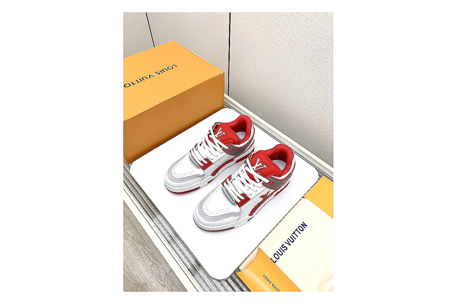 kakosheetbase.com Orange Red Six Angle Footwear Low Top spreadsheet record six-photo gallery thumbnail 6
