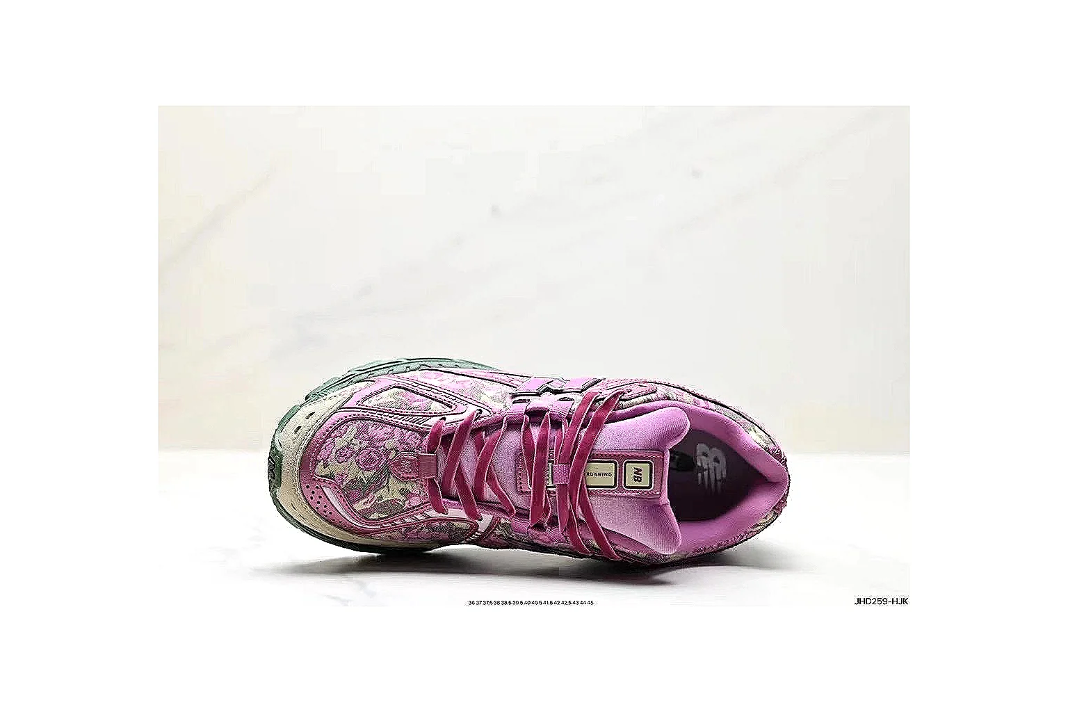 kakosheetbase.com Pink Black Six Angle Footwear Low Top spreadsheet record six-photo gallery thumbnail 5