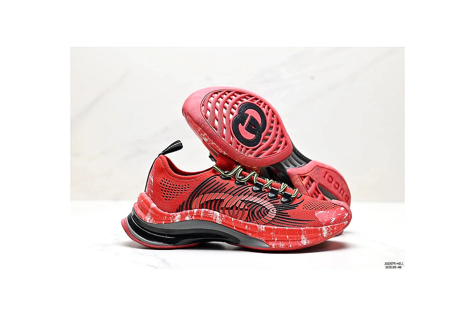 kakosheetbase.com Red Black Six Angle Footwear Low Top spreadsheet record six-photo gallery