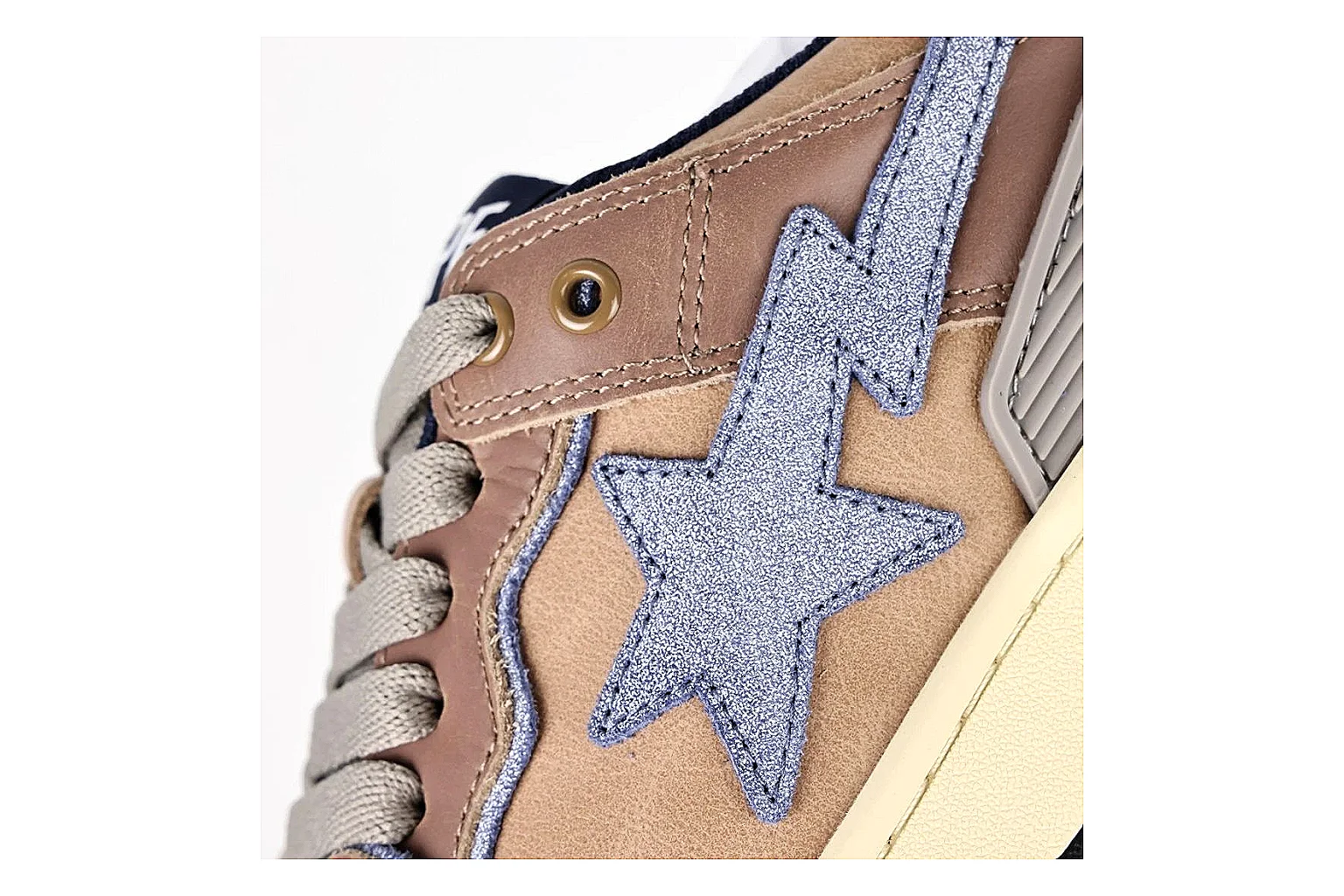 kakosheetbase.com Tan White Star Court Low Top spreadsheet record six-photo gallery thumbnail 5