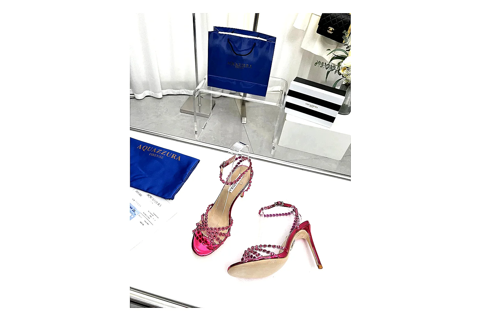 kakosheetbase.com Pink Strappy Heel Sandal Heel spreadsheet record six-photo gallery thumbnail 4