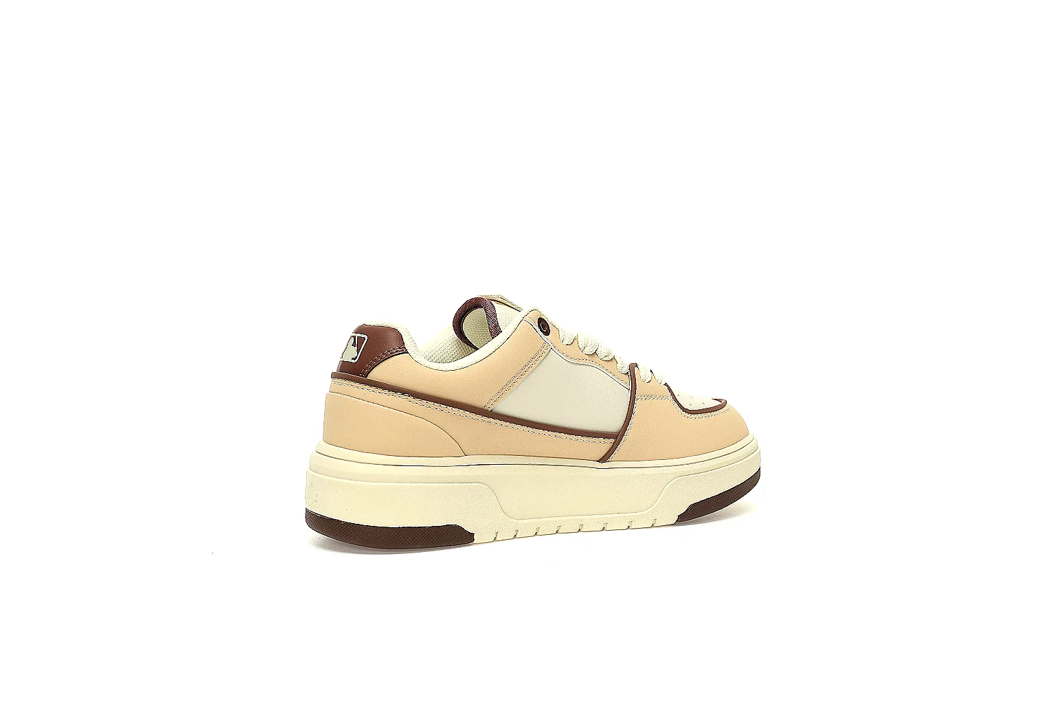 Kako Sheetbase record image for Other Beige Logo Low Sneaker thumbnail 2