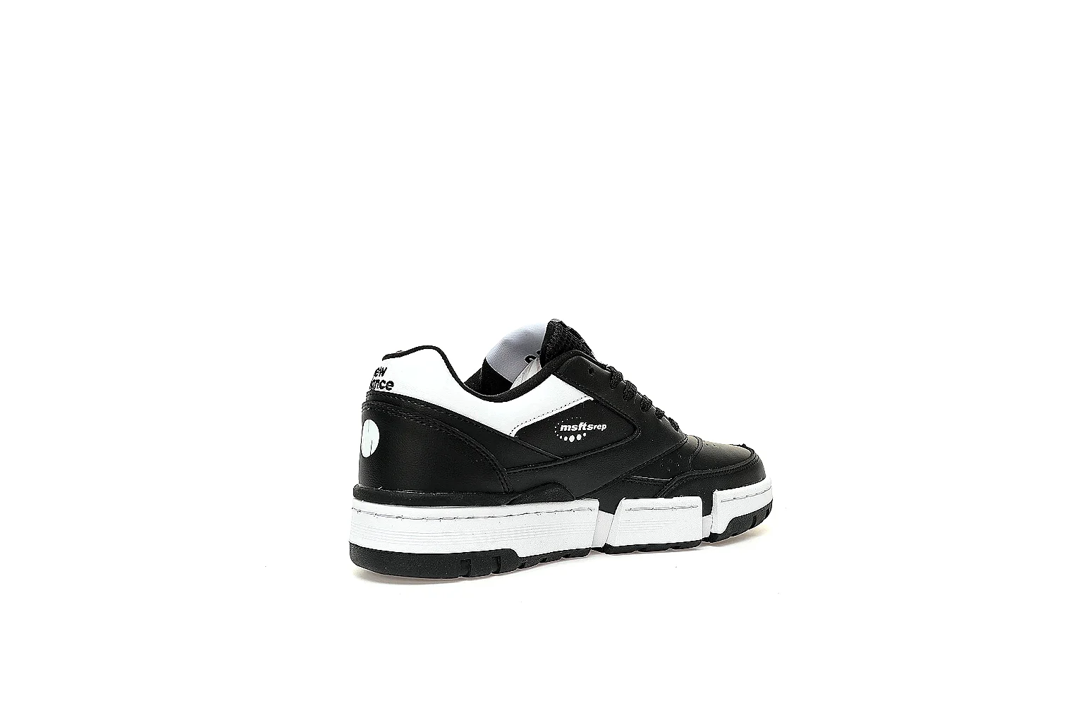 Kako Sheetbase record image for Other Black White Low Court Sneaker thumbnail 2