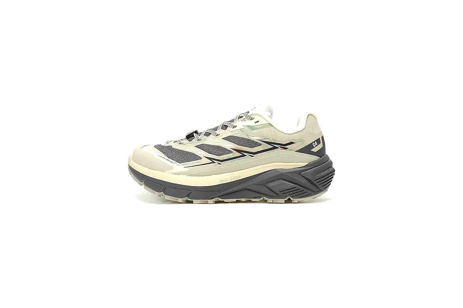 Kako Sheetbase record image for Other Gray Olive Retro Runner Sneaker