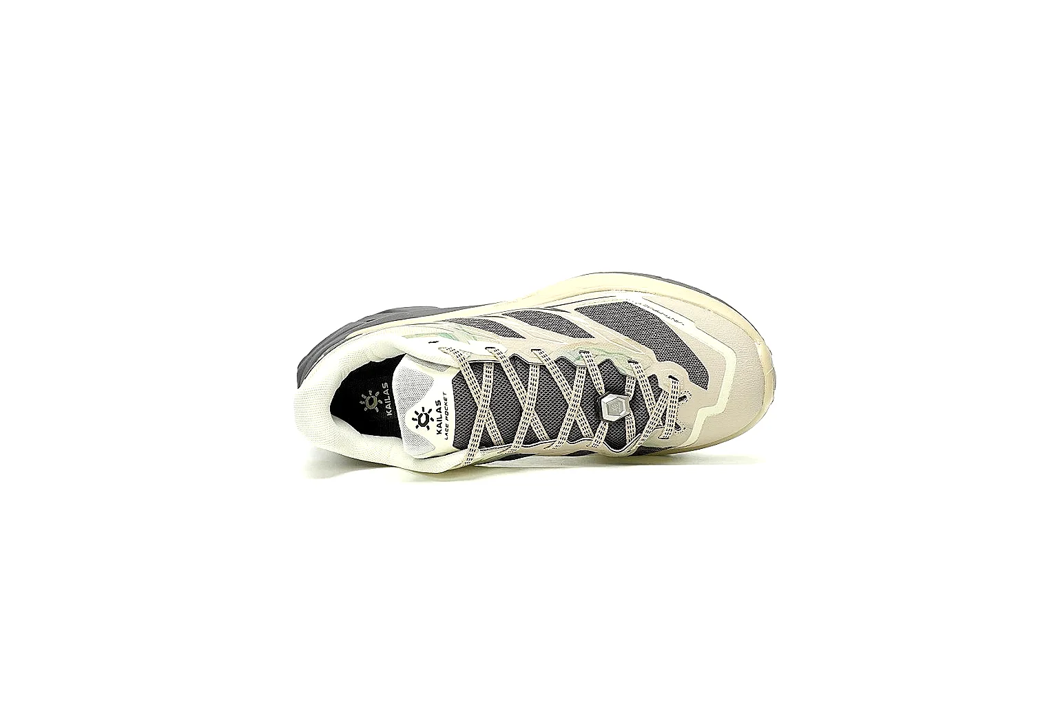 Kako Sheetbase record image for Other Gray Olive Retro Runner Sneaker thumbnail 2