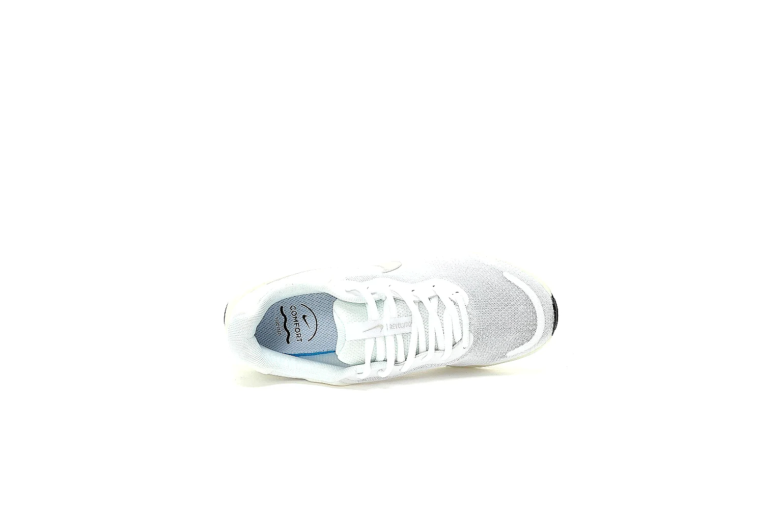 Kako Sheetbase record image for Other White Gray Runner Sneaker thumbnail 3