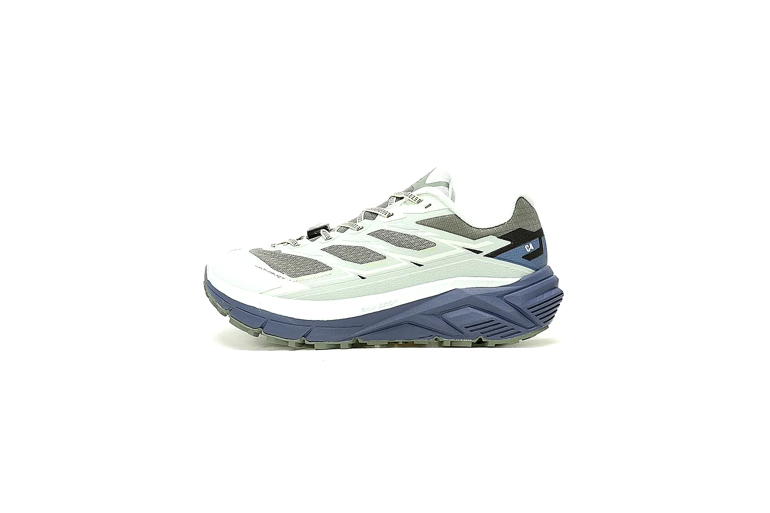 Kako Sheetbase record image for Other White Green Navy Runner Sneaker