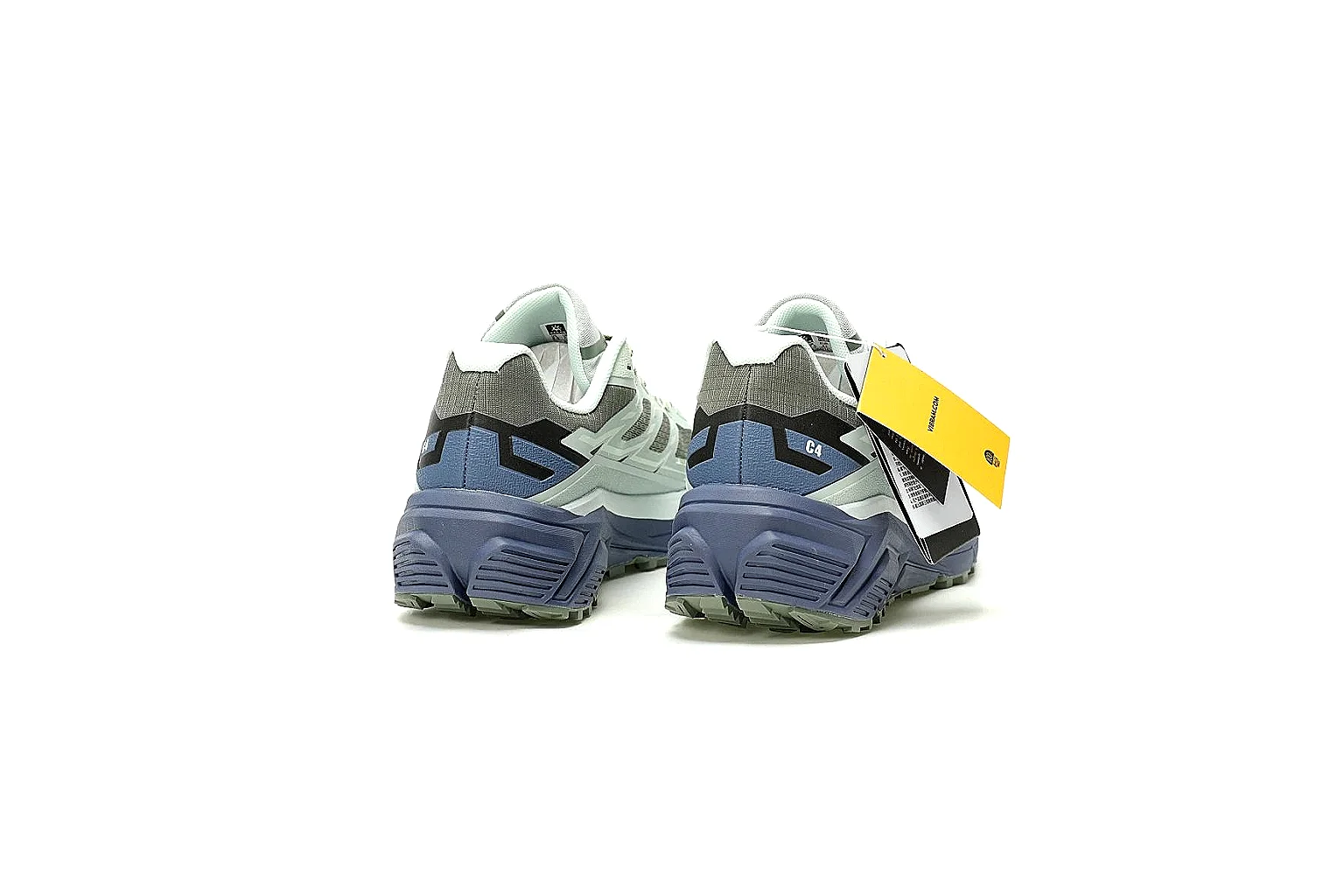 Kako Sheetbase record image for Other White Green Navy Runner Sneaker thumbnail 5
