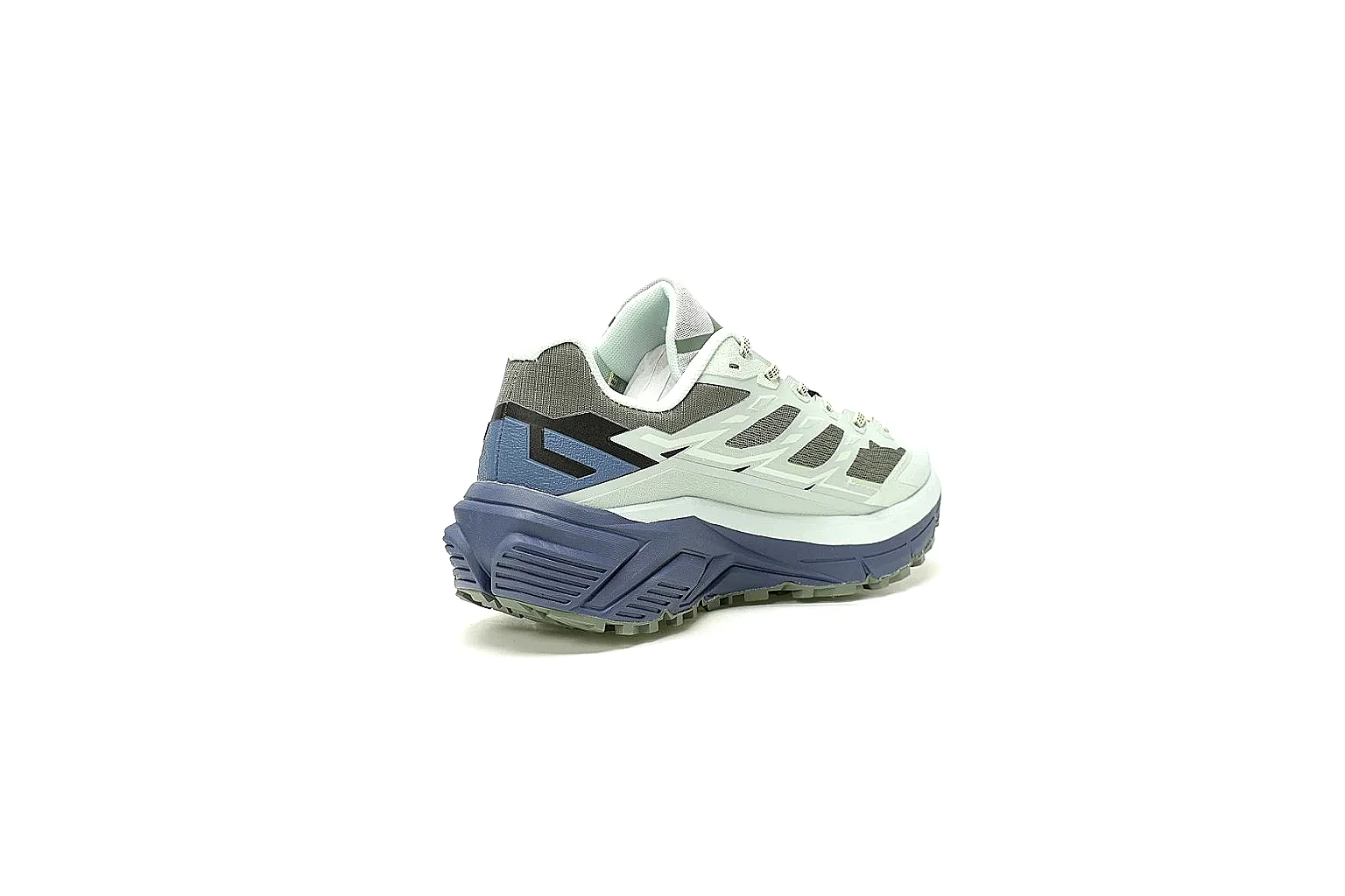 Kako Sheetbase record image for Other White Green Navy Runner Sneaker thumbnail 6