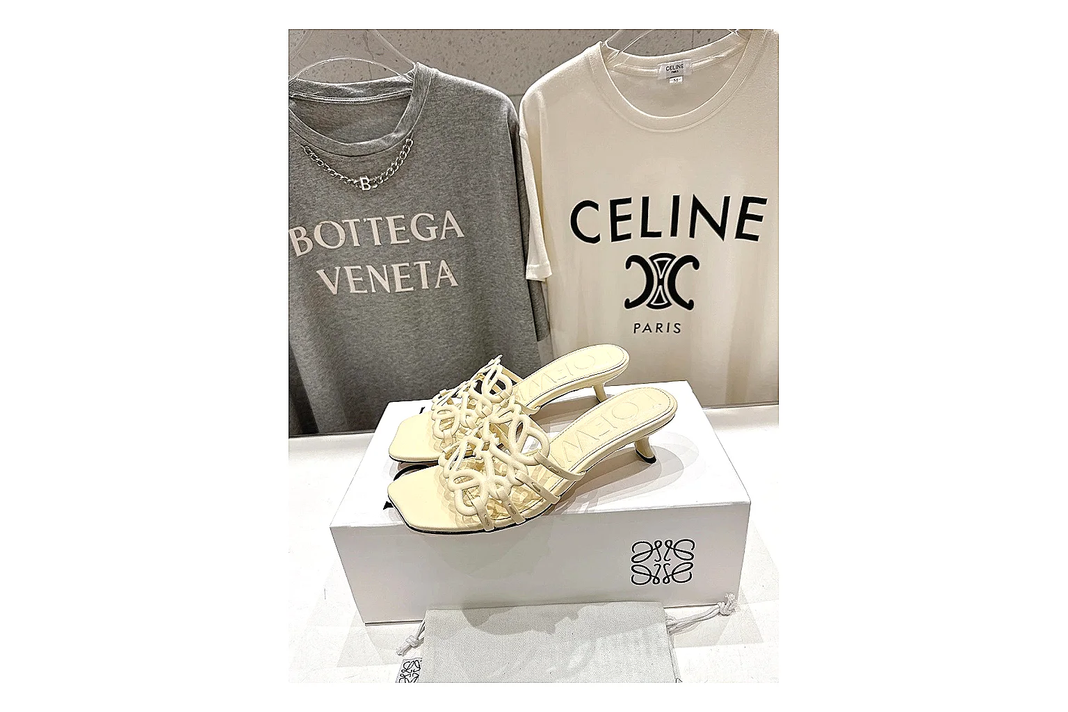 kakosheetbase.com Cream Woven Mule 9433 Cream mule product image thumbnail 3