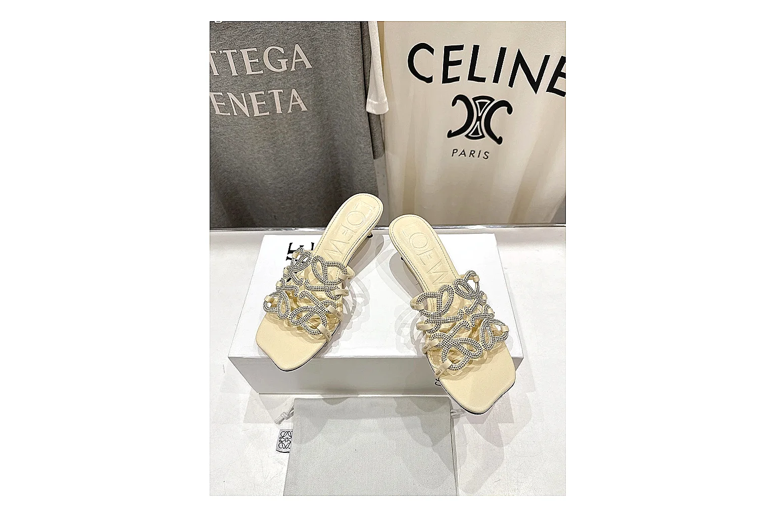 kakosheetbase.com Cream Woven Mule 9677 Cream mule product image thumbnail 6