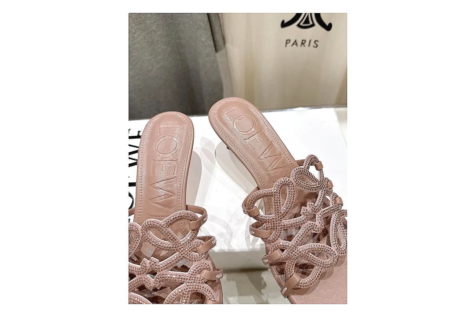 kakosheetbase.com Pink Woven Mule 0006 Pink mule product image thumbnail 5