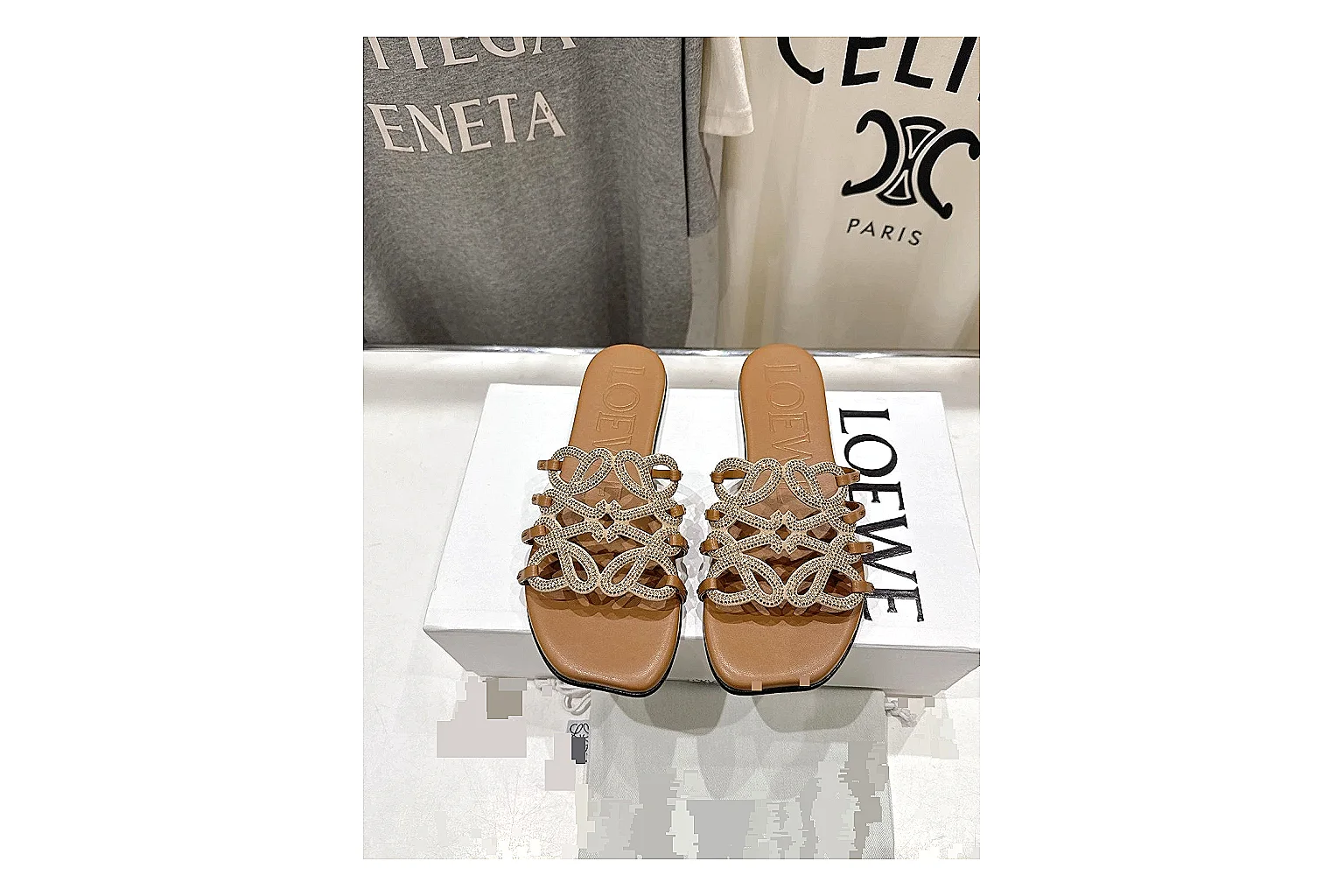 kakosheetbase.com Tan Woven Mule 9204 Tan mule product image