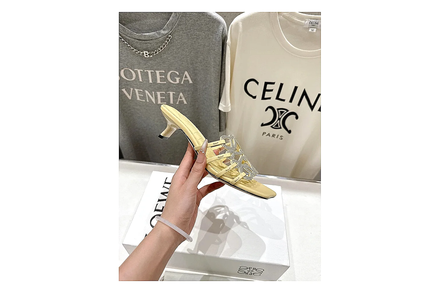 kakosheetbase.com Yellow Woven Mule 9960 Yellow mule product image thumbnail 4