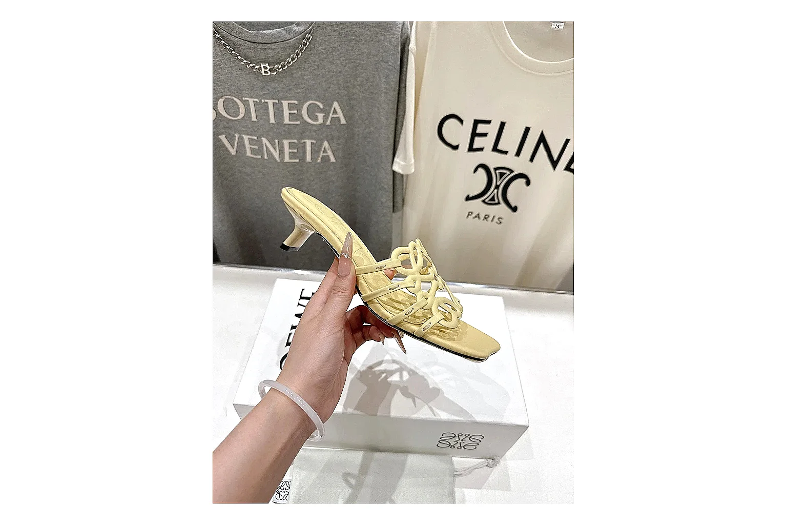 kakosheetbase.com Yellow Woven Mule 9560 Yellow mule product image thumbnail 4